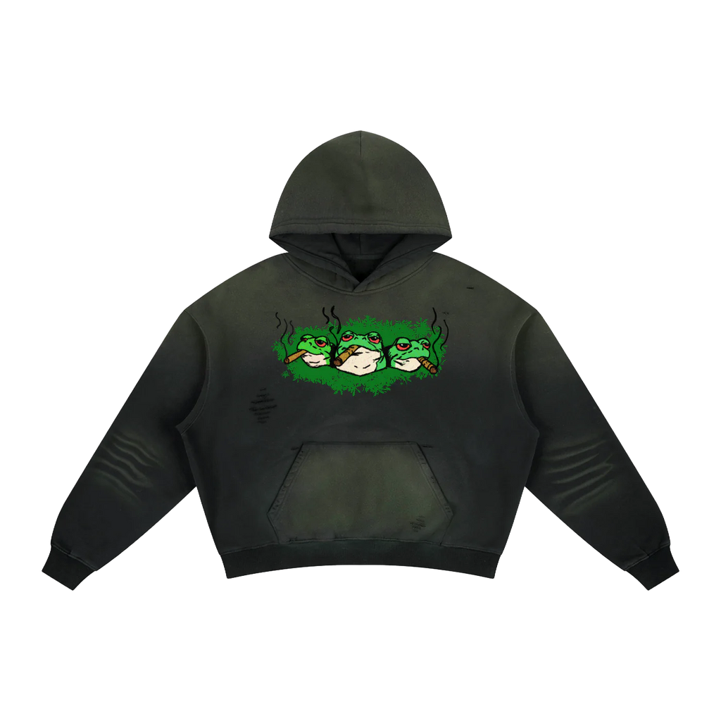 FROGS LOOK LIKE THEY'RE H.A.F Fleece Hoodie