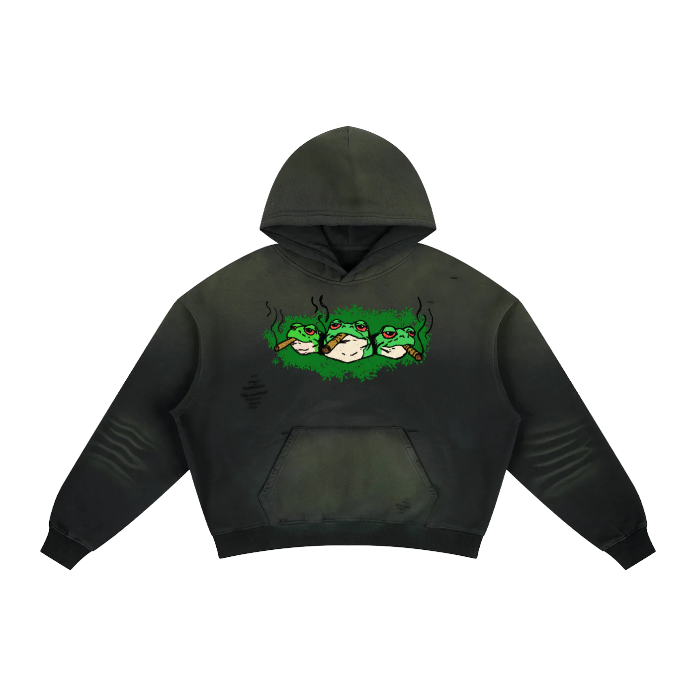 FROGS LOOK LIKE THEY'RE H.A.F Fleece Hoodie