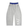 H.A.F Plaid Waistband Barrel Sweatpants