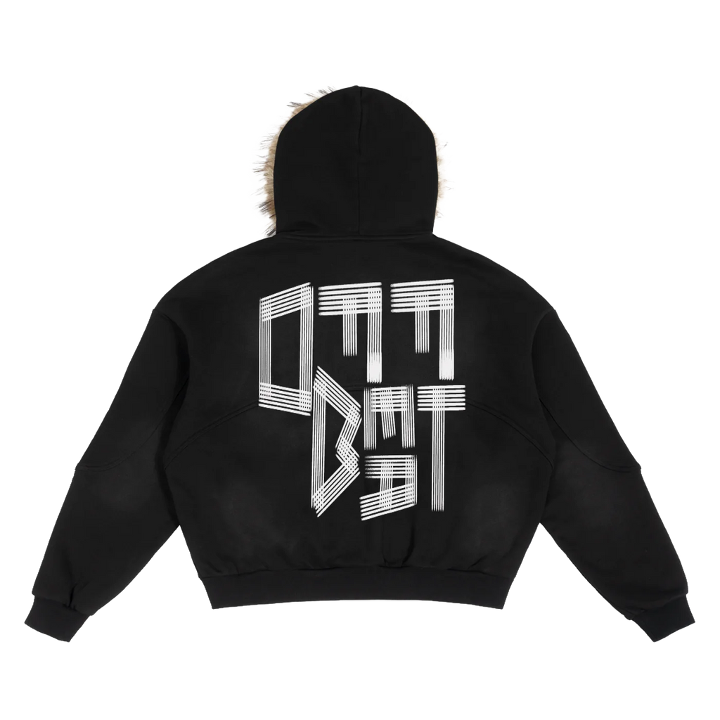 OFFBEAT WILD Detachable Fur Hoodie
